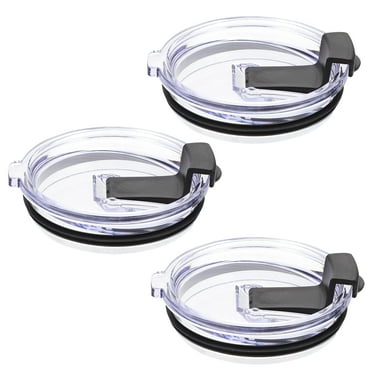 HOKARUA 3pcs Water Cups Sealing Caps Non-slip Sealing Caps Sealing Covers (Transparent)