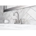 thumbnail image 3 of Better Homes & Gardens Holbrook Two Handle Bathroom Faucet, Satin Nickel, 3 of 6