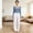 Blue, variant on Royisotas Womens Soft Pajamas Button Down Sleepwear Comfortable 2 Piece Short Sleeve Dressy Lounge sets for Ladies