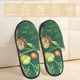 thumbnail image 2 of Fotbe Vegan Pantuflas Peludas para Mujer con Estampado, Zapatillas de Peluche, Zapatos de Invierno para Casa, Uso Interior y Exterior-Large, 2 of 8