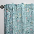 thumbnail image 3 of DESIGN ART Designart 'Pastel Tribal Retro Pattern' Mid-CenturyCurtain Single Panel 52 in. wide x 90 in. high - 1 Panel 90 Inches, 3 of 5