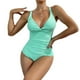 thumbnail image 2 of Traje de Baño para Mujer con Control de Barriga Push Up Cintura Alta Traje de Baño de Cintura Alta ANGGREK Otros, 2 of 7