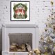 thumbnail image 4 of Kit de pintura de diamante con forma especial parcial 5D DIY Kit de patio de Navidad 30x30cm, 4 of 9