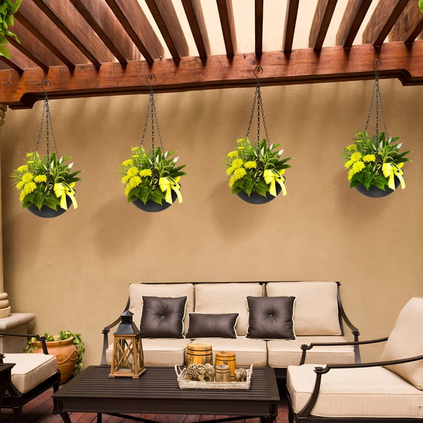 unbranded Macetero Colgante Para Plantas Con Material Plástico Y Para De