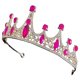 thumbnail image 4 of Diadema de fiesta con corona de diamantes de imitación, tocado de fiesta para niña pequeña, 4 of 5