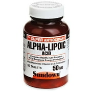 Sundown Naturals Alpha-Lipoic Acid 50 mg