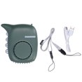 thumbnail image 2 of Suministros de oficina, mini ventilador portátil verde, ventilador USB, ventilador de cuello construido para el futuro, 2 of 8
