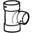 thumbnail image 3 of CANPLAS 192136 Sanitary Pipe Tee, 4 x 3 in, Hub, PVC, White, 3 of 4