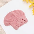 thumbnail image 5 of Unique Bargains 1pc Water-absorbent Quick Drying Bow Hair Towel 9.45"x 11.81" Pink, 5 of 5