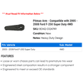 thumbnail image 2 of Pitman Arm - Compatible with 2005 - 2008 Ford F-250 Super Duty 4WD 2006 2007, 2 of 2