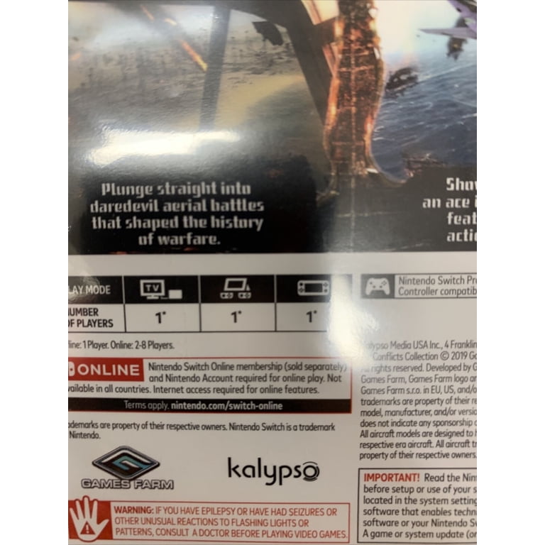 Air Conflicts Collection (Nintendo Switch, 2019) - Walmart.com
