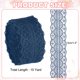thumbnail image 2 of Uxcell Cinta de Encaje de 1.2 Pulgadas de Ancho y 10 Yardas, Patrón Floral, Cinta de Encaje Azul Marino para Envolver Regalos, Decoración de Bodas, Costura y Manualidades DIY, 2 of 7