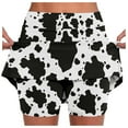 thumbnail image 1 of Fgnfyis Jupe de Tennis Femme Décontractée Imprimée avec Short Intégré Confortable Été Printemps pour Usage Quotidien Design Élégant Mini Jupes pour Femmes Blanc TTTTG, 1 of 6