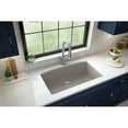thumbnail image 5 of Karran QU-712 Undermount Quartz Composite 32 in. Single Bowl Kitchen Sink in Concrete, 5 of 5