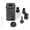 Black, variant on Portable Inflatable Pump - Cordless Electric Balloon Air Pump, Rechargeable Mini Inflator Deflator with LED Camping Lantern for Camping, Inflatable Pool, Air Mattress and Swimming Ring