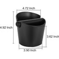thumbnail image 2 of Espresso Knock Box, Shock-Absorbent Durable Barista Style, Removable Knock Bar & Non-Slip Base, Perfect Under Espresso Machines for Home And Commercial Use (Compact Size, Rubber Bar), 2 of 4