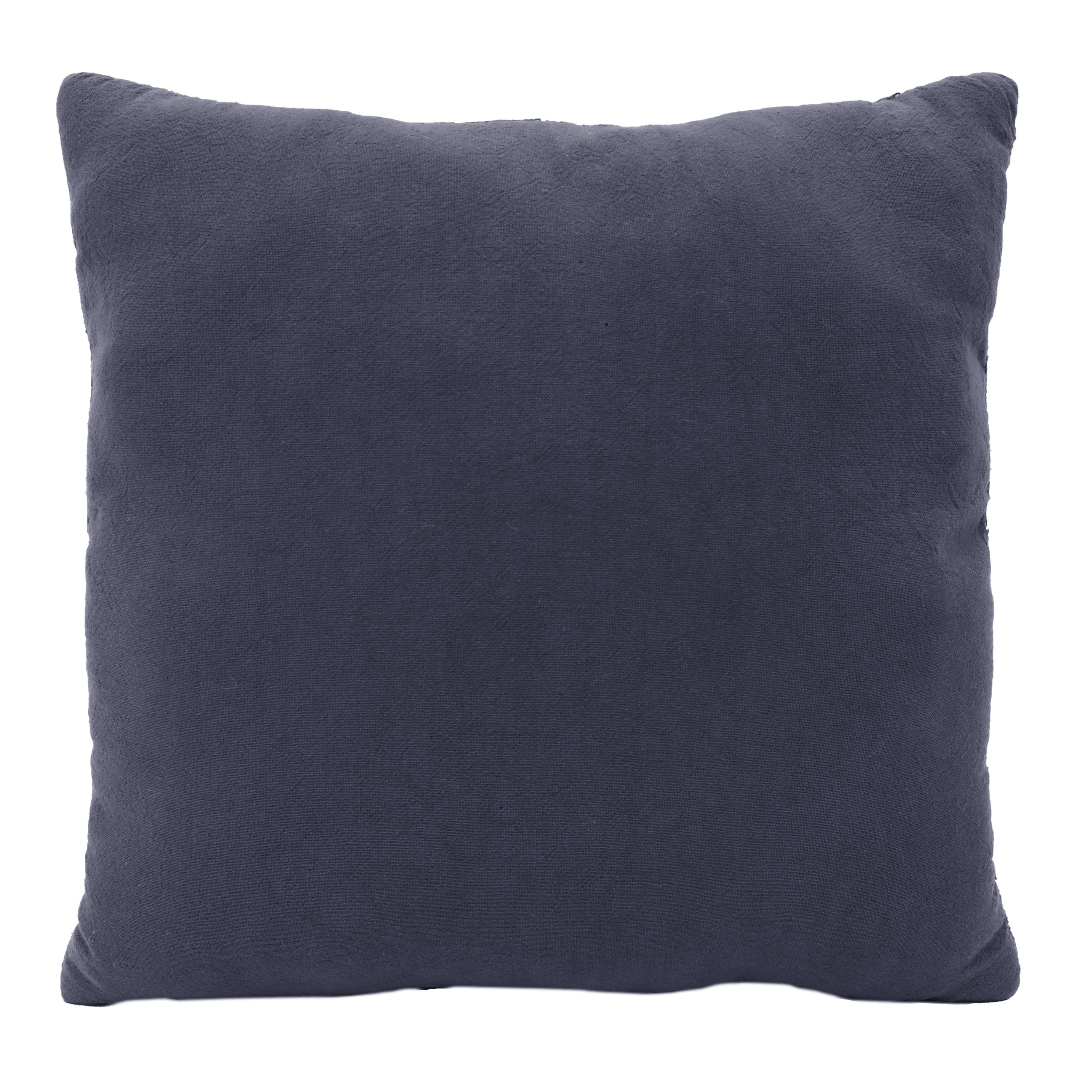 Mainstays Modern, Minimalist, Contemporary, Rustic/Lodge, Bohemian, Farmhouse, Transitional Indigo Checkerboard