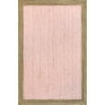 thumbnail image 3 of nuLOOM Eleonora Casual Jute Area Rug, 8' x 10', Eleonora Pink, 3 of 9