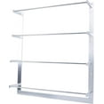 thumbnail image 3 of Fichiouy Wire Spool Rack Thread Holder Organizer Ribbons Roll Storage Sewing Tool Silver, 3 of 8
