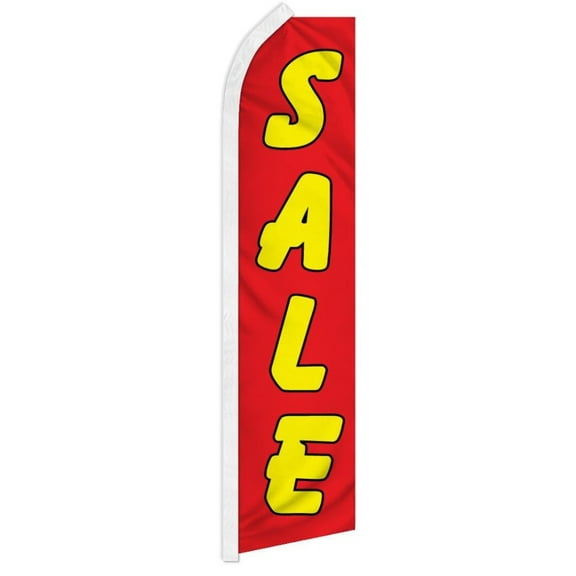 Sale (Red & Yellow) Super Flag