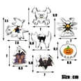 thumbnail image 2 of Juego de moldes de acero inoxidable para galletas de Halloween, 7 Uds., para hacer calabaza, fantasma, bruja, gato, murciélago, molde para galletas, 2 of 5