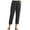 Black, variant on Sngxgn Womens Loose Fit Casual Pants Elastic Waist Trousers Pants with Pockets(Black,L)