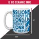 thumbnail image 4 of Rico Industries Nfl Football Detroit Lions Taza De Café De Cerámica Blanca De 15 Onzas, 4 of 5