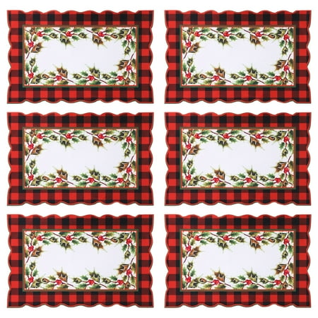 

Yajoied 6 mats dining table insulating mats dining table mats