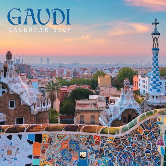 Gaudí Wall Calendar 2027 (Art Calendar), (Paperback)