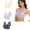 3 PCS-Beige/Purple/Dark Gray, variant on Full Cup Lift Bras for Women Wirefree Seamless Push Up Yoga Bra U-Shaped Back Breathable Comfort Everyday Bralettes 3 Pack