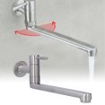 thumbnail image 1 of Grifo Para Fregadero, Grifo Giratorio De Agua Fría Individual, Moderno Para Lavabo, Cocina, Balcón, 1 of 7