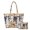 Cartoon Puppy Print, variant on Tutolipy Red Fire Dragon Quilted Shoulder Bags for Travel, Portable Casual Tote Bags Handbags and Purses Set of 2 Polyester Purses and Handbags Set