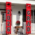 thumbnail image 1 of Banner DAZONGE Graduación 2026 Rojo y Negro 32x180 cm, 1 of 6