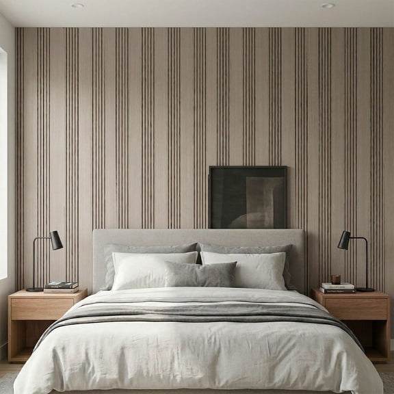 Toome Thickened Wood Slat Wall Panels Peel and Stick, 3D Realistic Wood Plank Wallpaper for Interior Wall Decor15.7"x118"