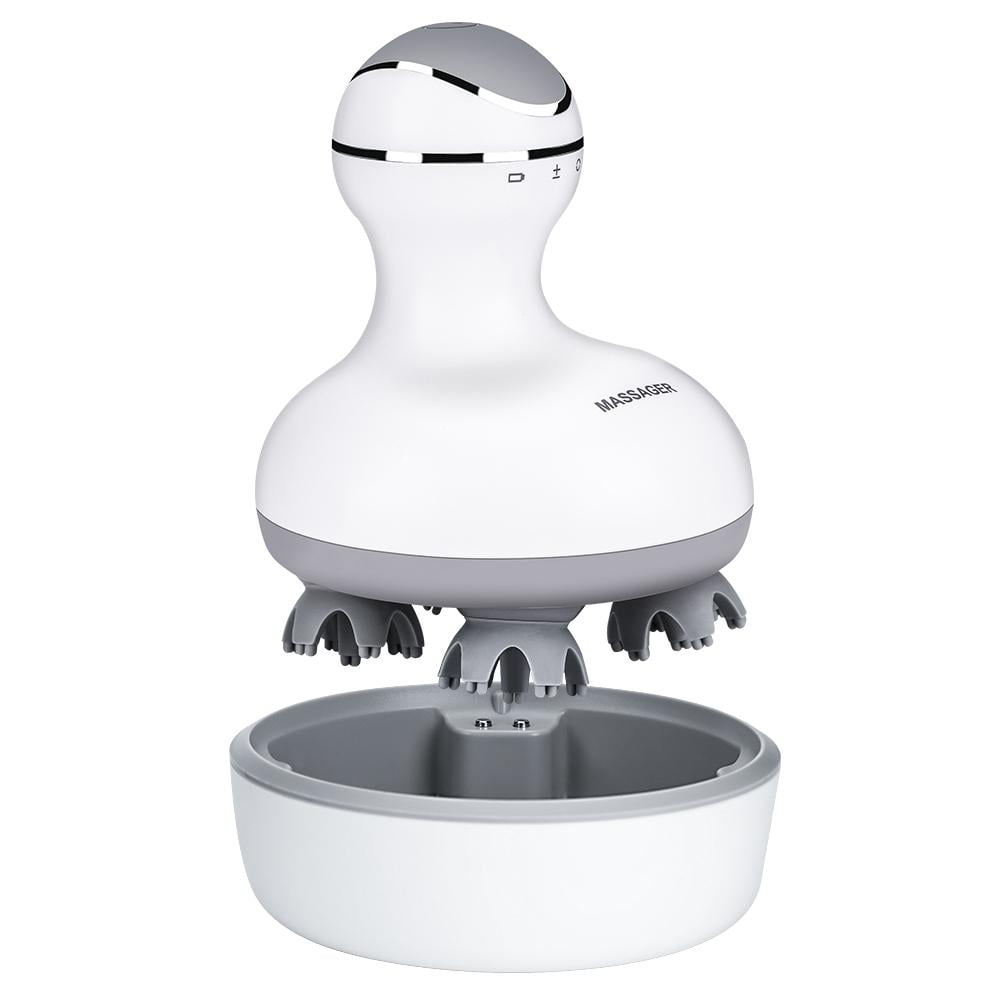 Herwey Electric Scalp Head Massager, Portable Mini Scalp Massager Rechargeable Head Massager, Portable Handheld Massager 4 Heads with 84 Nodes for Stimulating Hair Growth | Walmart Canada Herwey Electric Scalp Head Massager, Portable Mini Scalp Massager Rechargeable Head Massager, Portable Handheld Massager 4 Heads with 84 Nodes for Stimulating Hair Growth | Walmart Canada