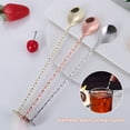 thumbnail image 6 of Eco-Friendly Bar Accessories Mixing Stainless Steel Cocktail Spoons Teadrop Spoon Bartender Tools Kitchen Supplies GOLD, 6 of 8
