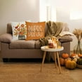 thumbnail image 3 of Fall Pillow Covers 18x18 Set of 4, Fall Decorations for Home - Thanksgiving Decorations Autumn Cushion Case for Couch, 3 of 6