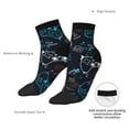 thumbnail image 6 of Pofeuu Joystick Gamepad Print 30cm Socks, Adult Running Hiking Socks for Youth and Adult, 6 of 7