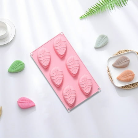 

NIUREDLTD Leaves Silicone Mould Fondant Cake Chocolate Cookie Decorating Mould Cake Tools