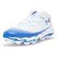 thumbnail image 1 of Zapatos de Fútbol Americano Spotlight Hammer RM para Hombre de Under Armour, Blanco/Royal, 11.5 US, 1 of 4