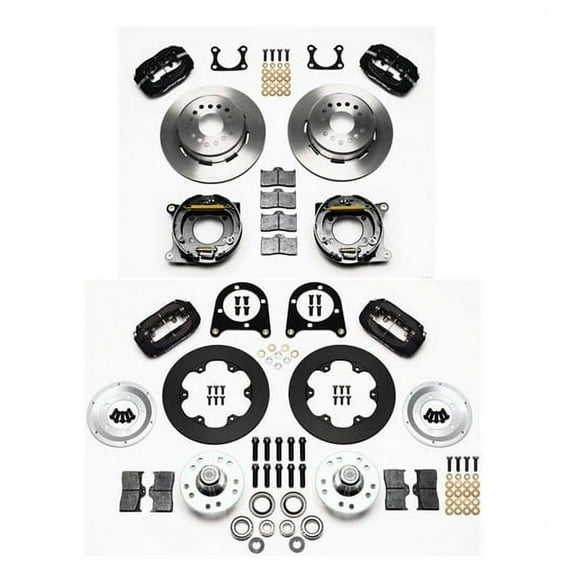 Wilwood Bolt-On Front / Rear Brake Kit, Ford Spindles