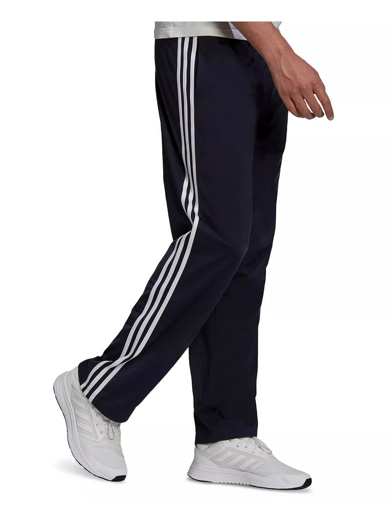 Adidas LEGEND INK/WHITE Men's Essentials 3-StripesTrack Pants, US