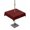 Red, variant on Outdoor Tablecloths with Umbrella Hole & Zipper, Vintage Stripes Tablecloth Rectangle 60x84 Inch, Retro Minimalist Lines Pattern Light Blue Waterproof Table Cloth, Patio/Pool/Picnic Table Covers