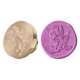 thumbnail image 1 of Cuadros Decorativos Sello de cera de 25 mm Sello de planta antigua Sello de cera Sello de álbum de recortes Cabeza (E) Tmvgtek embutido en tela, 1 of 6