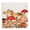 Rustic Woodland Mushrooms_v1, variant on Stupell Industries Red Mushroom Trio Plants & Flowers Painting Black Floater Framed Canvas Art Print Wall Art, 18 x 18