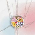 thumbnail image 5 of Set of 6pcs Best Friend Necklaces Clavicle Chain with Magnetic Animal Pendants, 5 of 5