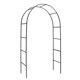 thumbnail image 1 of Outdoor Flower Garden Arch Trellis 7.8Ft High x 4.6Ft Metal Wide, Garden Pergola Arbor for Climbing Plants, Black, 1 of 5