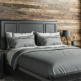 thumbnail image 3 of Hawthorne Collections Traditional Wood Queen Panel Bed in Black, 3 of 9