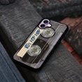 thumbnail image 4 of WIRESTER Shockproof Soft Rubber Cover Case for Apple iPhone 17 6.3" 2025, Retro Clear Cassette Tape Hip Hop, 4 of 5