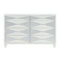 thumbnail image 5 of Lexi 64 Inch Modern 8 Drawer Dresser, Shimmer Accents, Off White Finish, 5 of 5